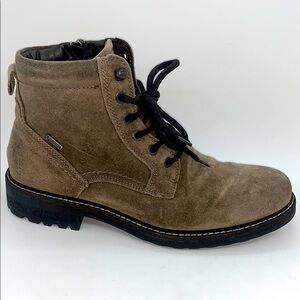 Ara Boot Beige Beige 41EU Suede Gore-Tex Waterproof Distressed Business Casual
